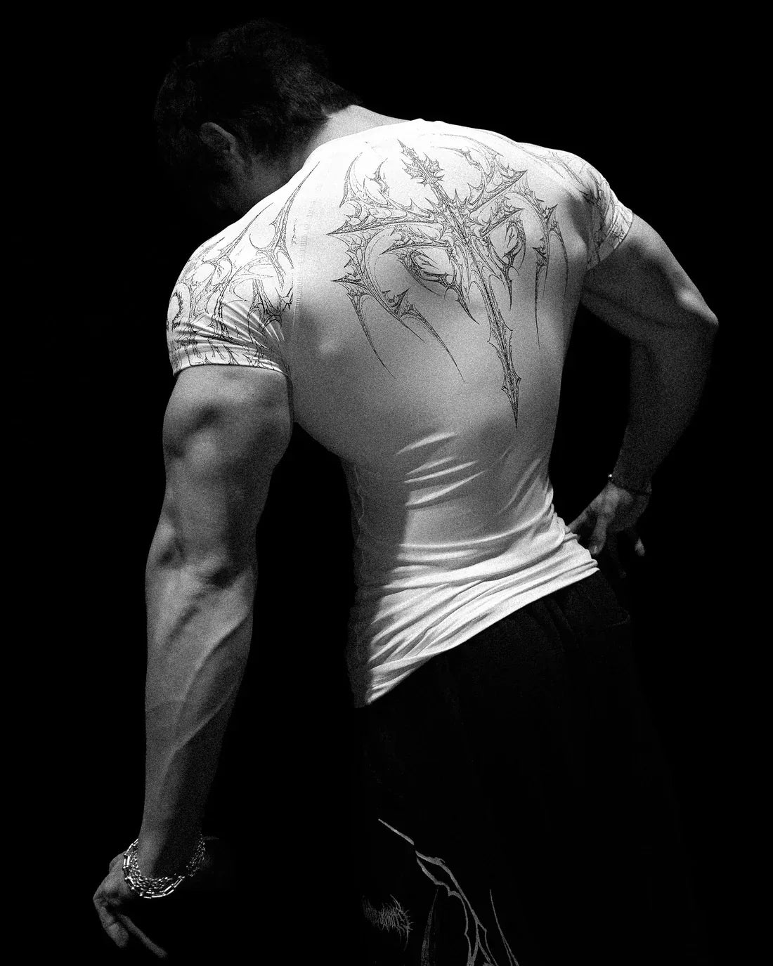 GYM T-shirt Men's Dark Gothic