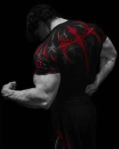GYM T-shirt Men's Dark Gothic